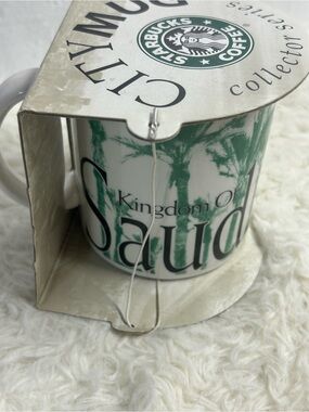 Starbucks White & Green City Mug Collector Series